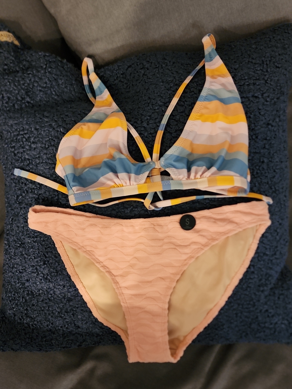 Shade and Shore New Peach Color Bikini